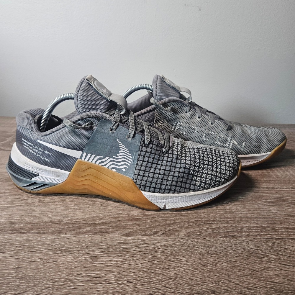 Nike Metcon 8 Mens Training Shoes Smoke Grey Gum DO9328-002 Size 12